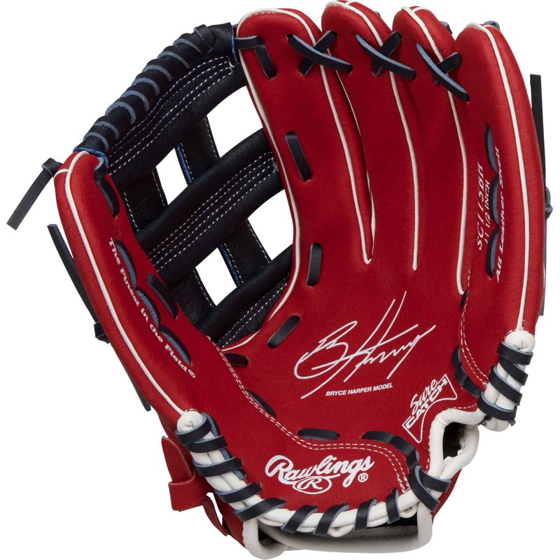 Rawlings Sure Catch 11.5-Inch Youth Baseball Glove - Bryce Harper Style