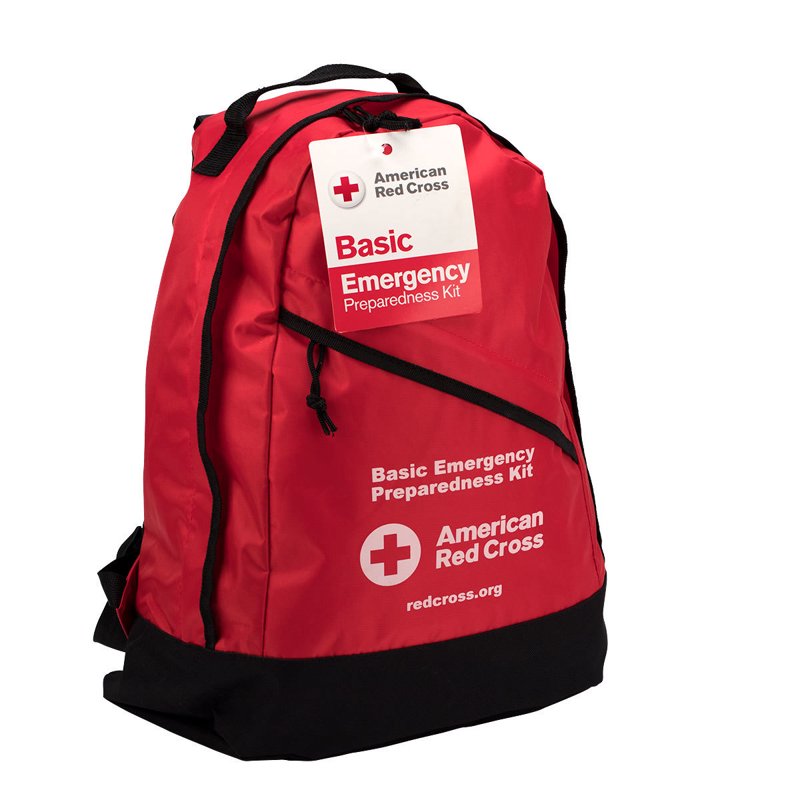Emergency Preparedness 3-Day Backpack with First Aid & Survival Supplies
