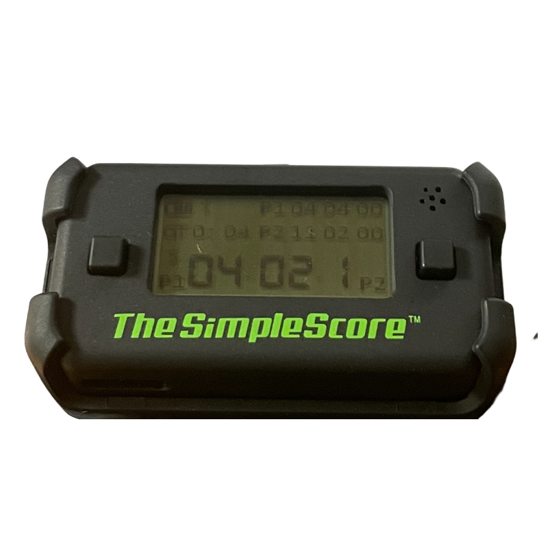 Digital Pickleball Scorekeeper for Paddle - Midnight Black, 1 Count