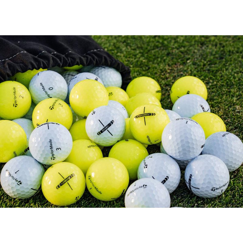 Distance Plus Golf Balls 12 Pack - High Velocity & Accurate Performance