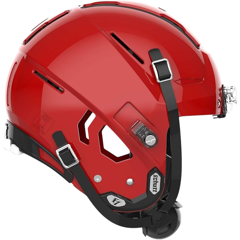 Adult Football Helmet with Impact Protection and Custom Fit - Collegiate Package