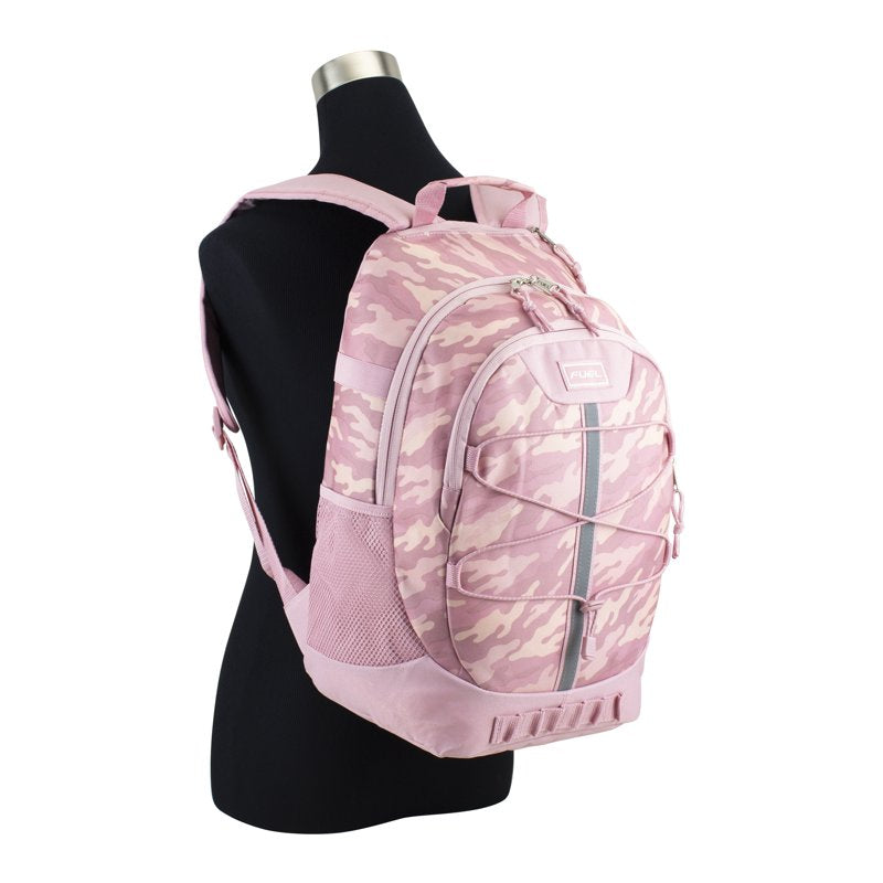 Unisex Athleisure Backpack with Spacious Compartments & Water Bottle Pockets