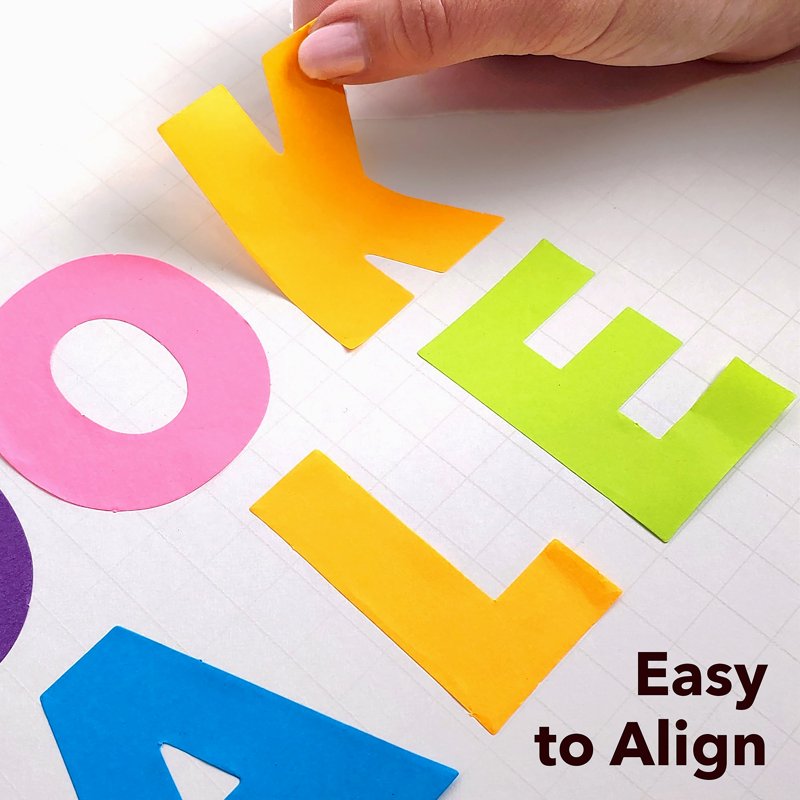 Heavyweight Grid Poster Board 22x28 Inches 5-Pack for Signs & Projects