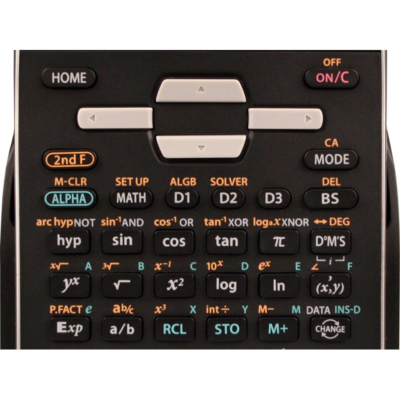 Scientific Calculator with Hard Case - 640 Functions, WriteView Display