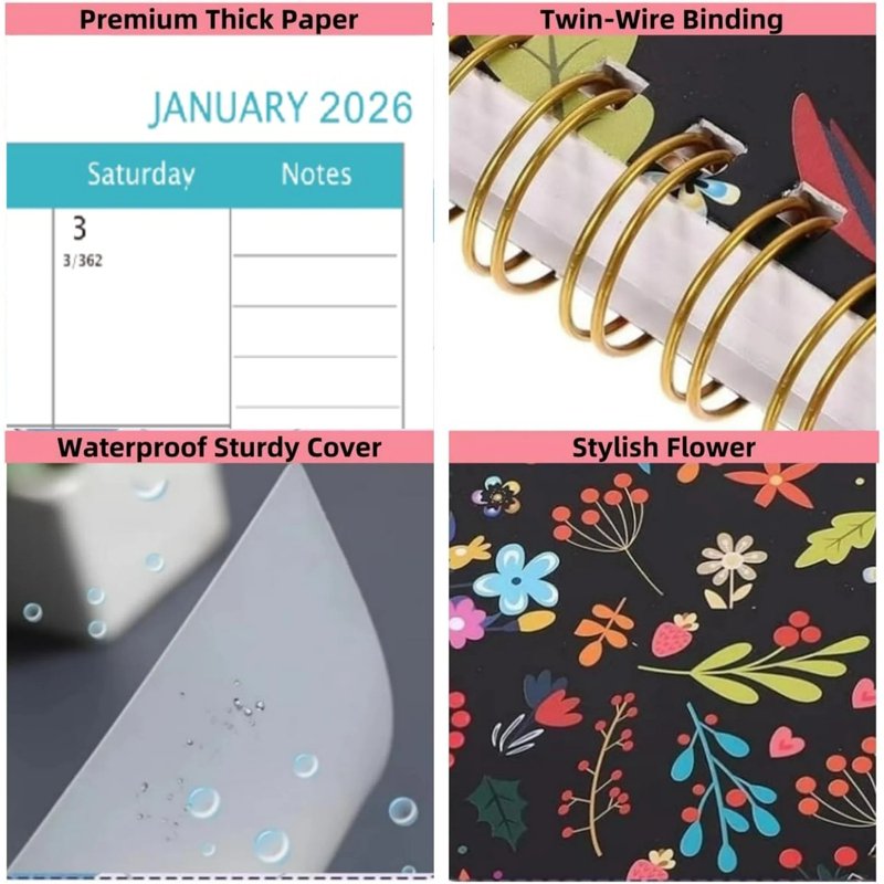 3-Year Monthly Planner 2026-2028 - Long-Term Calendar & Organizer, A5 Size