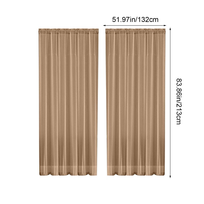 Blackout Curtains for Living Room & Bedroom - Thermal Insulated, Solid Color, Energy Saving