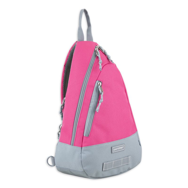 Ergonomic Sling Backpack with Multiple Compartments and Adjustable Strap