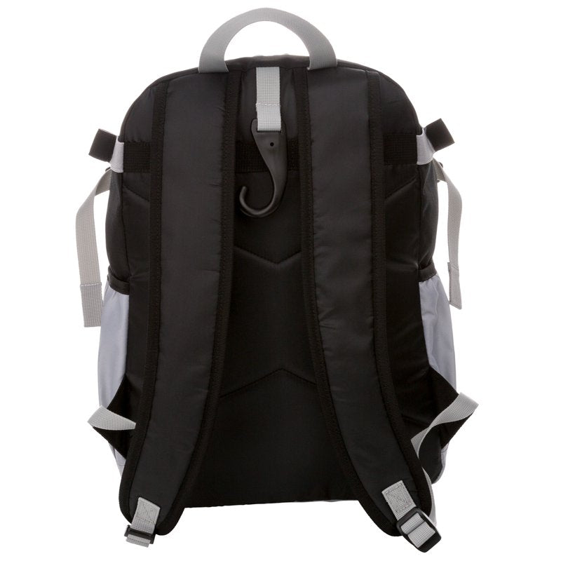 Youth Baseball Equipment Bag 21.5L with Helmet & Bat Pockets - Black