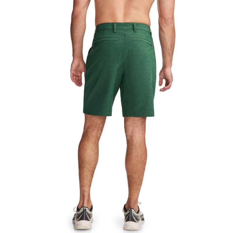 Jockey Men’s EverActive 9” Tech Short — Green Symphony, Size 42