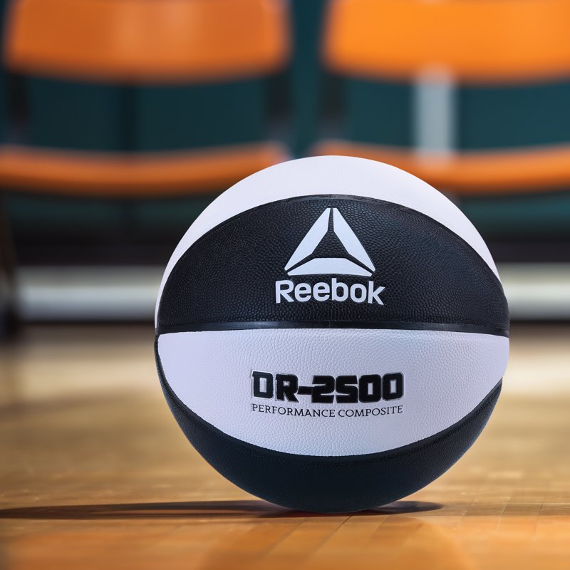 Indoor Outdoor Composite Basketball Size 7 for Adults - Reebok Delta