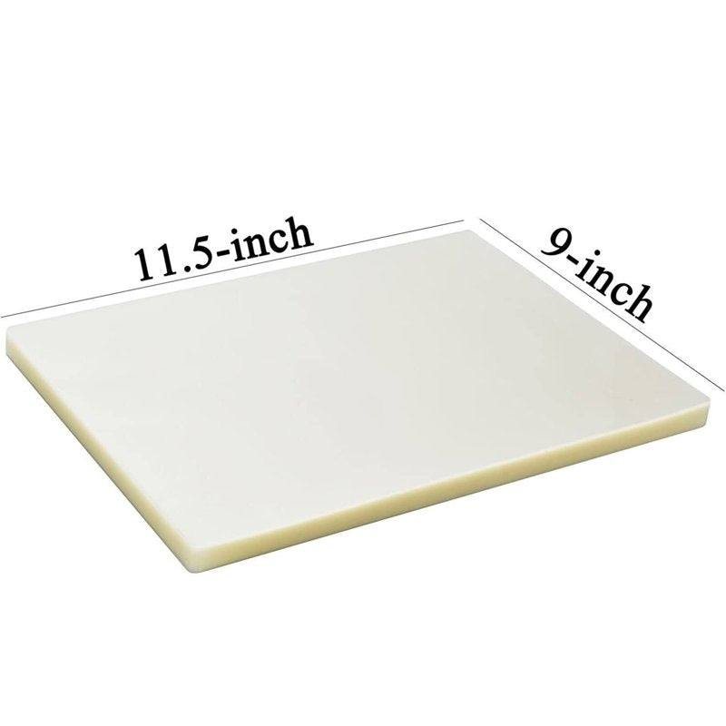 Clear Thermal Laminating Sheets 9x11.5 Inches 5 Mil Pack of 100+