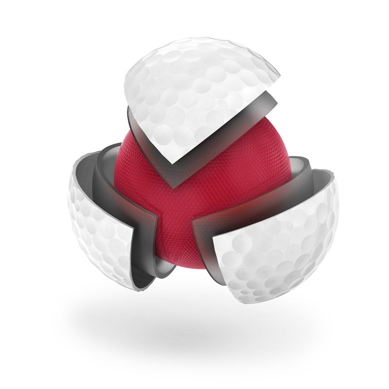 Wilson Triad Golf Balls 12 Pack - White, 2025 Variation: White, Single, 2025