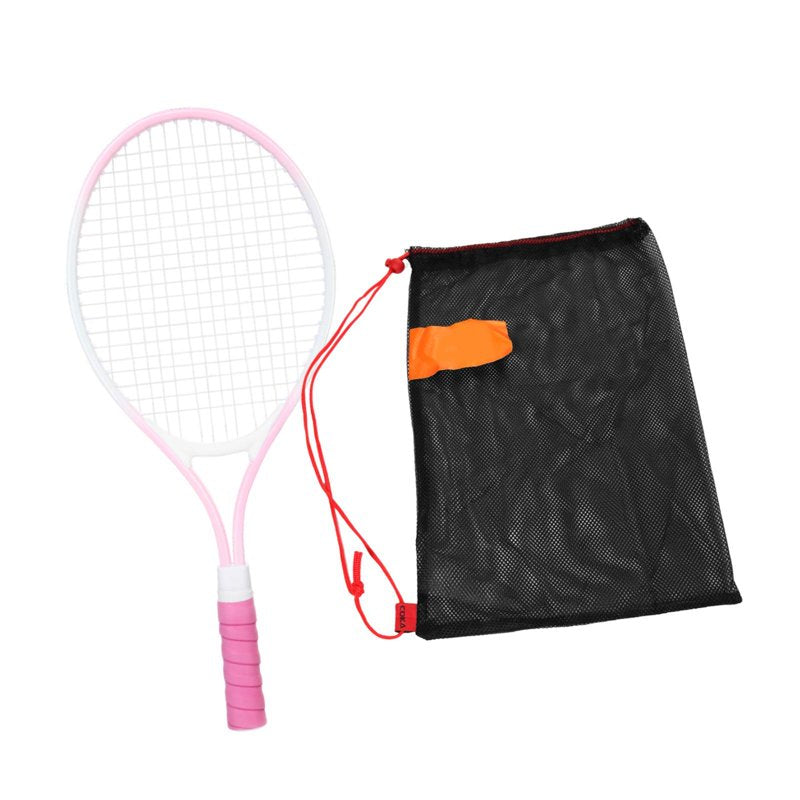 Kids Tennis Racket 21 Inch Lightweight Tennis Racquet for Beginners Pink
