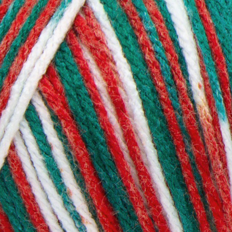 Multipack of 6 Red Heart Mistletoe Acrylic Yarn for Knitting & Crochet