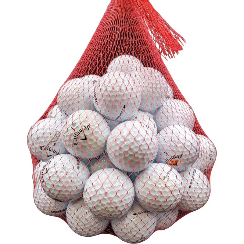 Golf Ball Planet Callaway Supersoft Recycled Golf Balls 50 Pack 4A/Near Mint - White