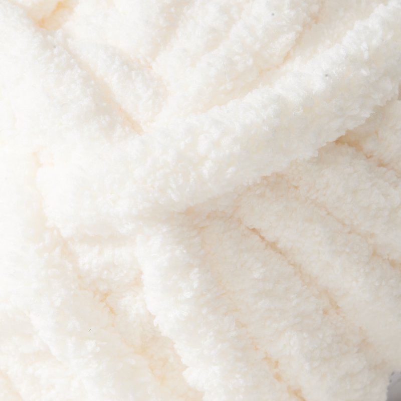 Chunky Chenille Yarn 8 Pack - Soft Thick Wool for Knitting & Crocheting