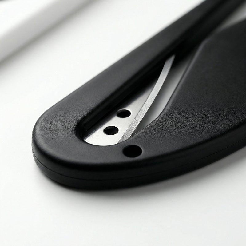 6 Pack Letter Openers with Stainless Steel Blades - Office Mail Envelope Slitter