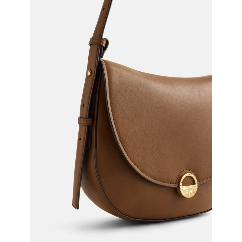 Large Crossbody Handbag for Women - Faux Leather, Multiple Colors
