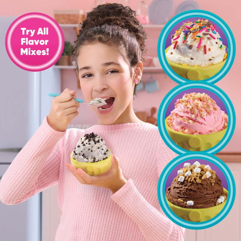 Ice Cream Maker Toy for Kids Ages 8+ | Freezy Bake Kitchen Playset