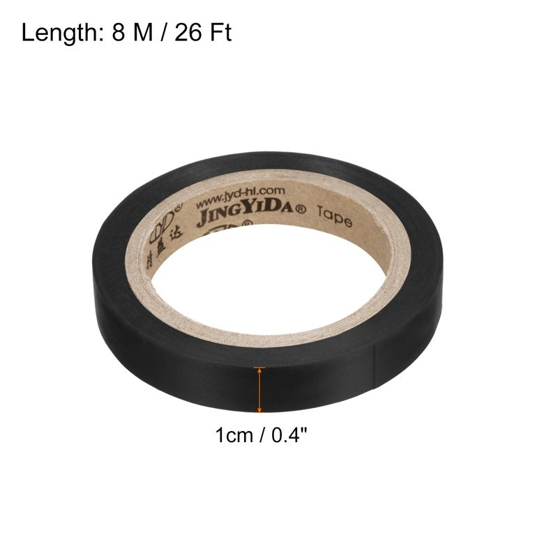 Grip Finishing Tape for Rackets - Black, Tennis & Badminton Finishing Tape