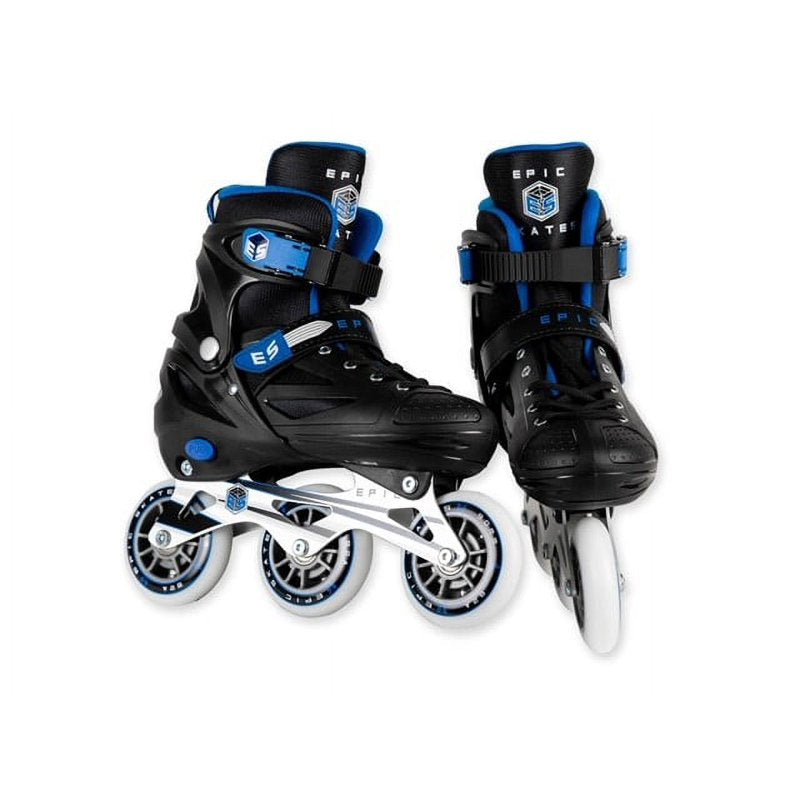 Youth Inline Skates with 125mm Wheels, Aluminum Frame & Comfort Fit