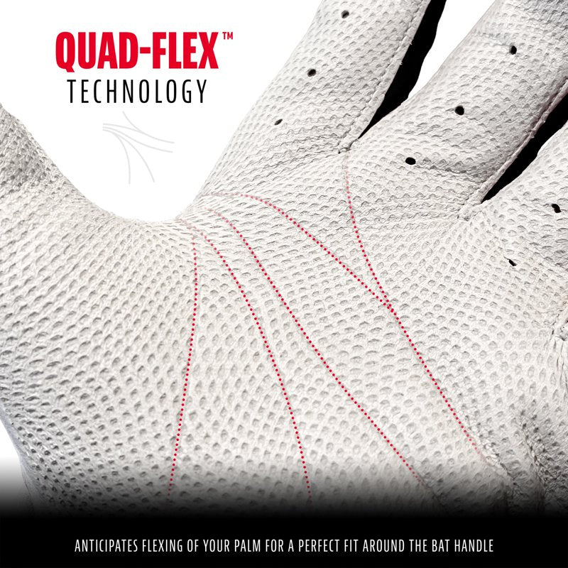 Adult Baseball Batting Gloves - MLB Official CFX Pro with Cabretta Leather