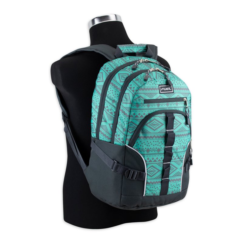 Unisex Multipocket Active Backpack with Laptop & Hydration Pockets