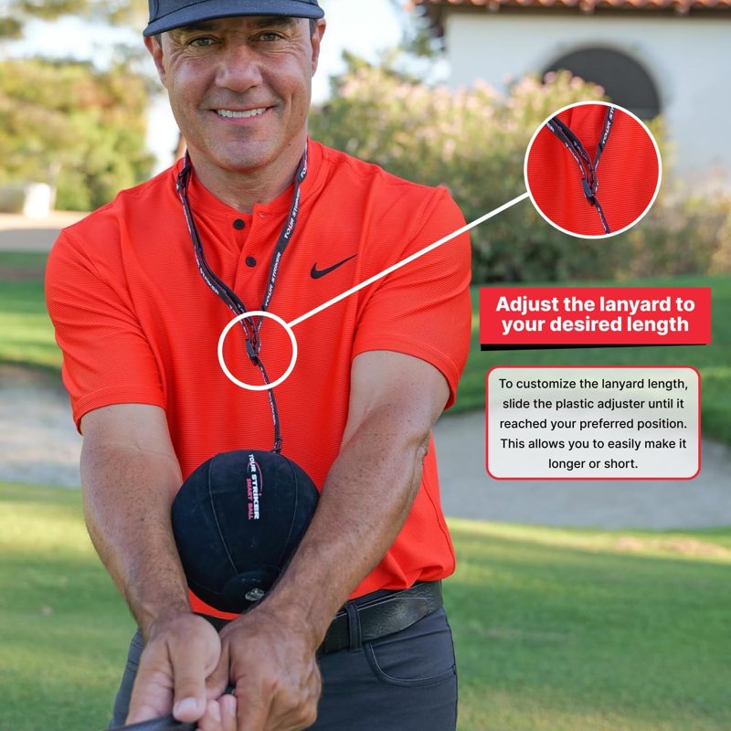 Golf Training Aid Tour Striker Smart Ball – Portable Arm-Body Sequencing Trainer