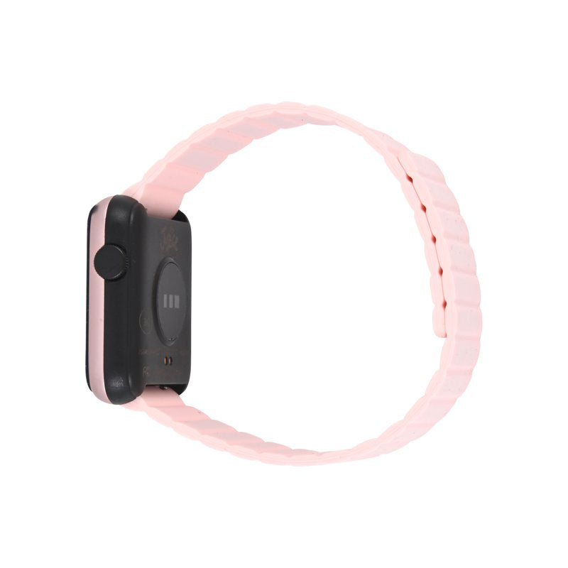Unisex Child Smart Watch with Blush Metal Magnetic Strap 42mm - Justice iTime