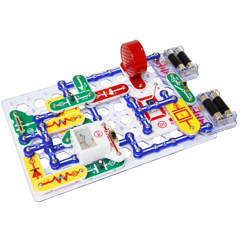 Snap Circuits Pro SC-500 Electronics Exploration Kit - 500+ Projects for Kids 8+