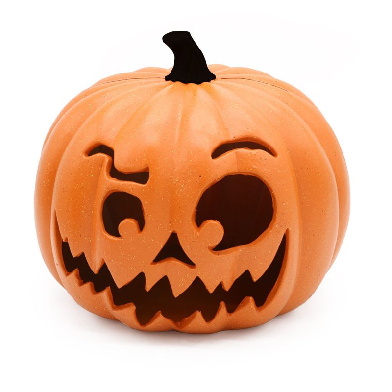 Halloween Pumpkin Lantern Light Up Jack O Lantern Decor for Indoor Outdoor