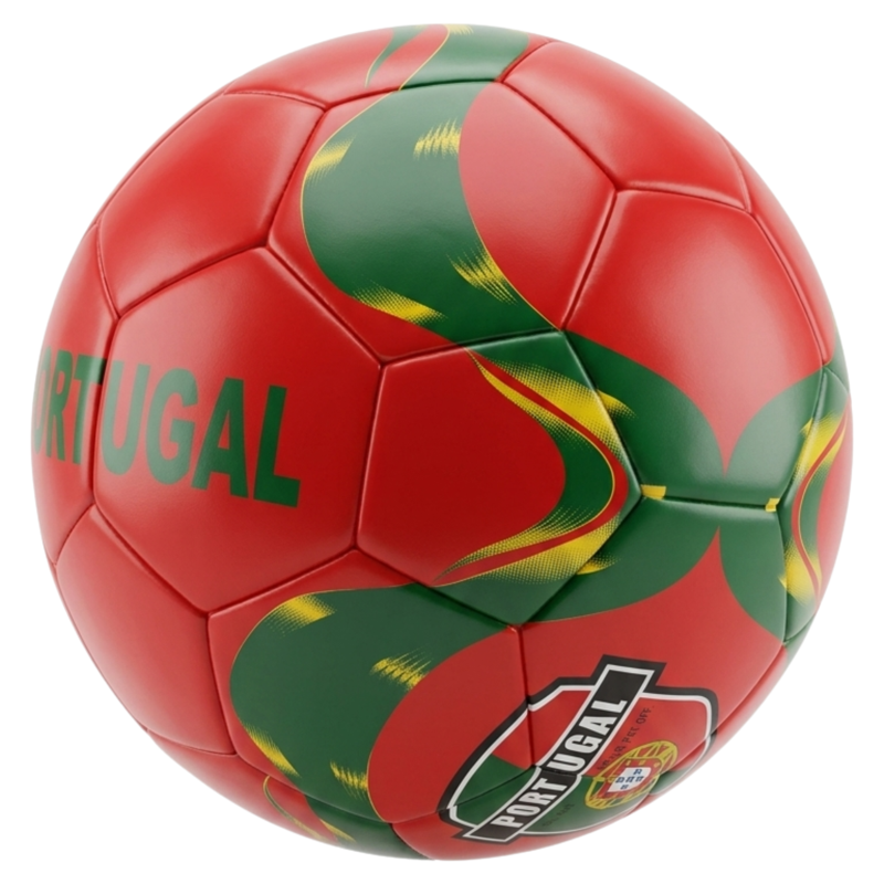 Icon Sports Portugal Soccer Ball Size 4 – Officially Licensed Youth Ball
