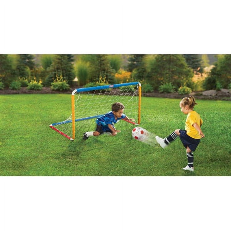 Little Tikes Easy Score Soccer Set with Ball, Goal & Pump – Toddler Kids Sports Toy