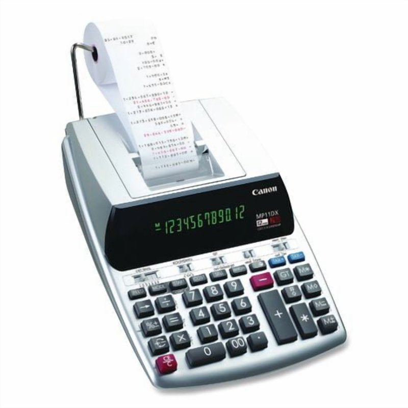 Canon MP11DX-2 Printing Calculator with Profit Margin & Currency Conversion, Bundle of 2