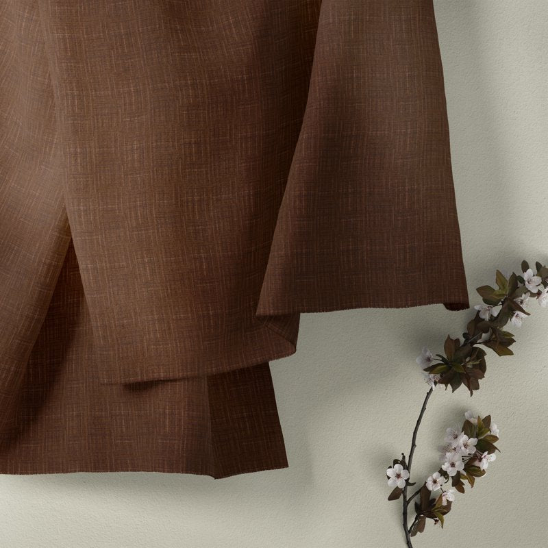 Cotton Sewing Fabric by the Yard - Crosshatch Pattern, 44 Inch Wide