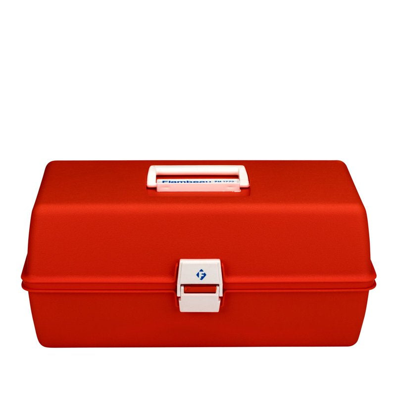 Portable First Aid Kit with 102 Components and Hard Plastic Case