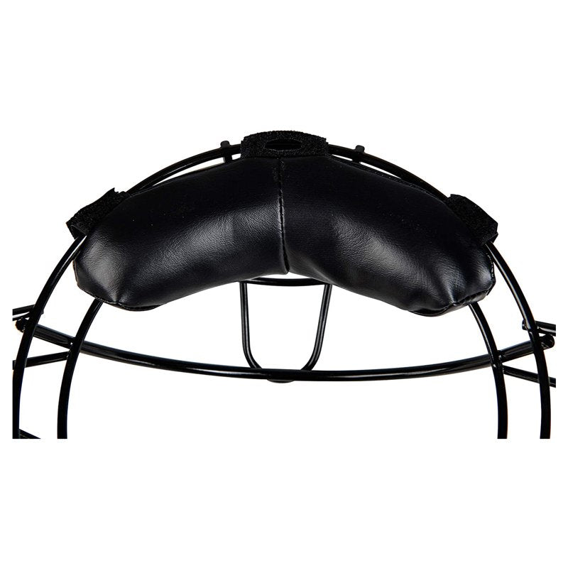 Adult Baseball Softball Umpire Face Mask with Ergo-Fit Padding, Throat Guard