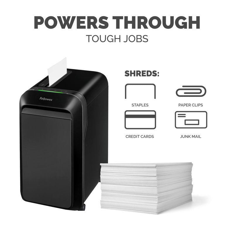 Micro-Cut Paper Shredder with Jam Proof & Safety Technology - 20 Sheets