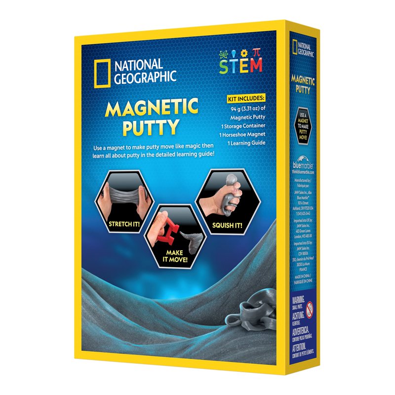 Magnetic Putty Slime for Kids Age 8+ - Non-Newtonian Fluid Science Toy