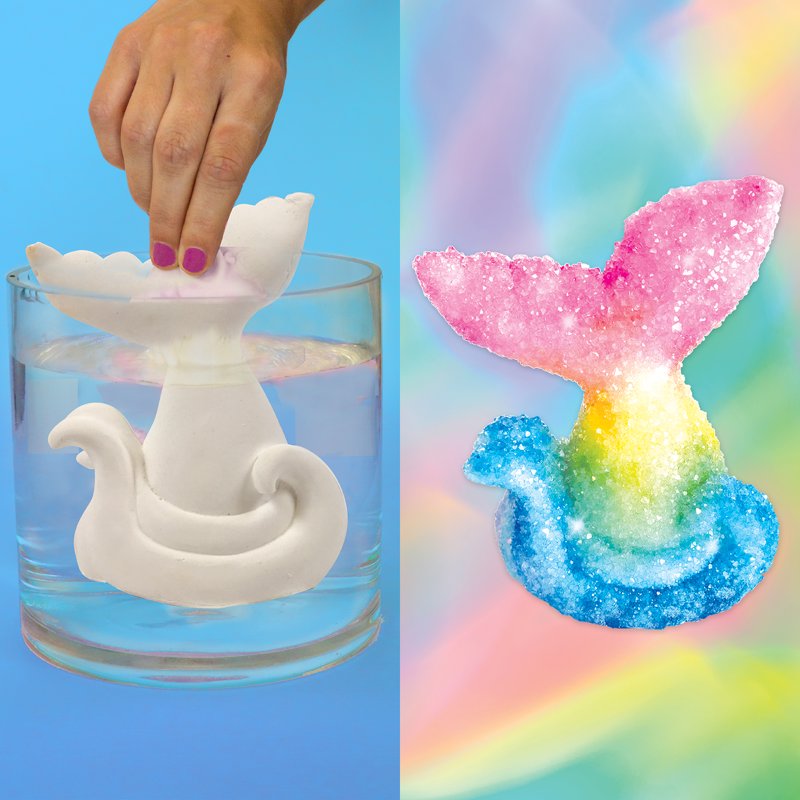 Kids Crystal Growing Science Kit for Ages 8+ | STEM Educational Gift