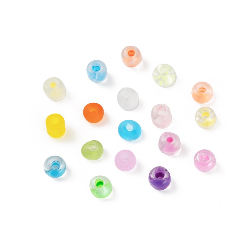 Neon Glow Seed Bead Assortment with Storage Case - 4000 Pieces, 270g, Craft Jewelry Supplies