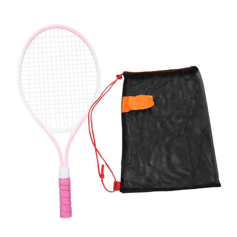 Kids Tennis Racket 21 Inch Lightweight Tennis Racquet for Beginners Pink
