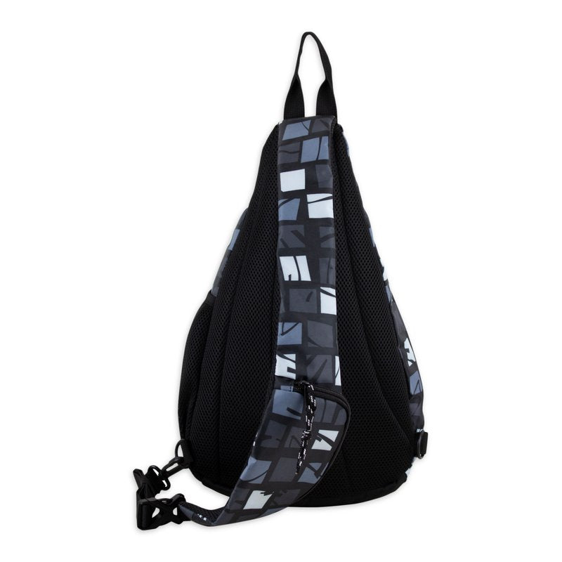 Unisex Sling Backpack with Multiple Compartments - Adjustable Shoulder Strap
