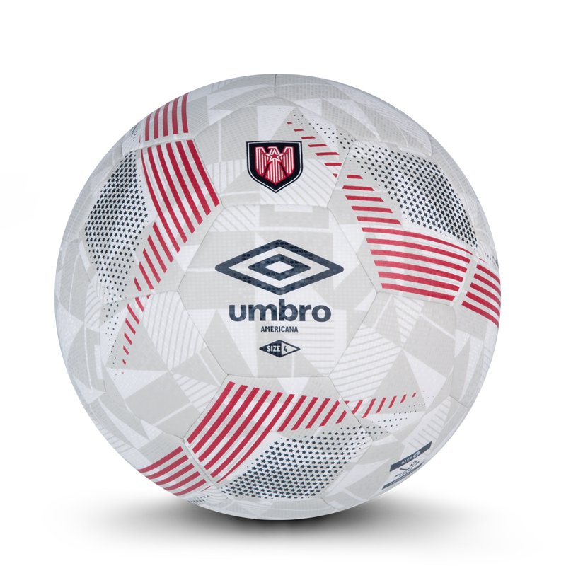 (6 Pack) Umbro Americana Size 4 Soccer Ball – Youth Training & Outdoor Play