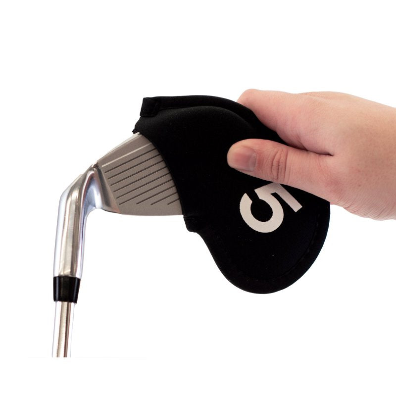 Neoprene Iron Club Covers Set - Protect Golf Clubs with Numbered Headcovers