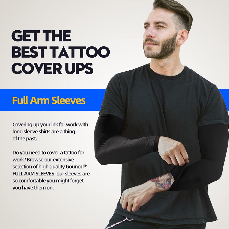 UV Protection Sun Arm Sleeves 4-Pack for Men Women UPF 50+ Compression Sun Sleeves