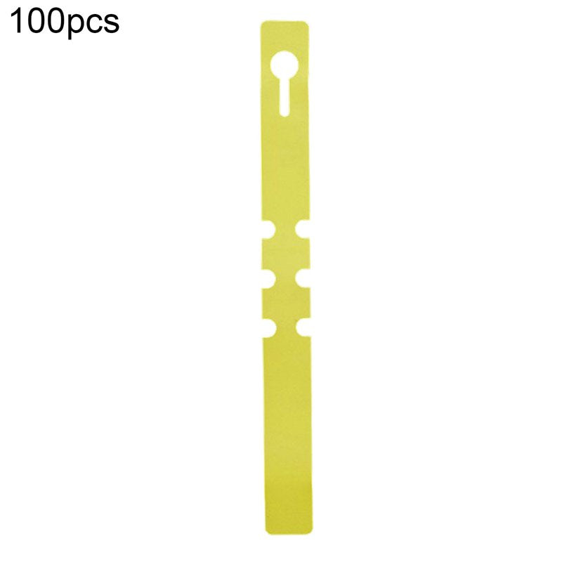 100PCS Waterproof Plant Labels Garden Markers PVC Stakes for Trees & Flowers