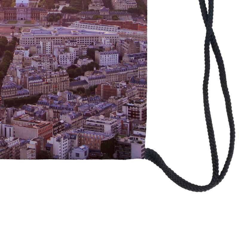 Customizable Lightweight Gym Drawstring Bag 14x16.5 Polyester Unisex