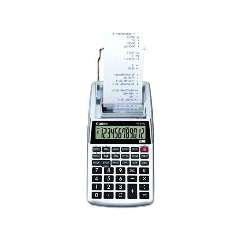 Printing Calculator with 2 Lines/Sec 12 Digits for Office & Business Use