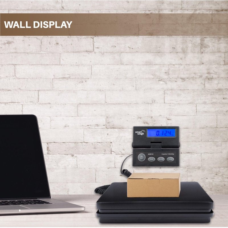 Digital Postal Shipping Scale 110 lbs with Backlit LCD for USPS UPS